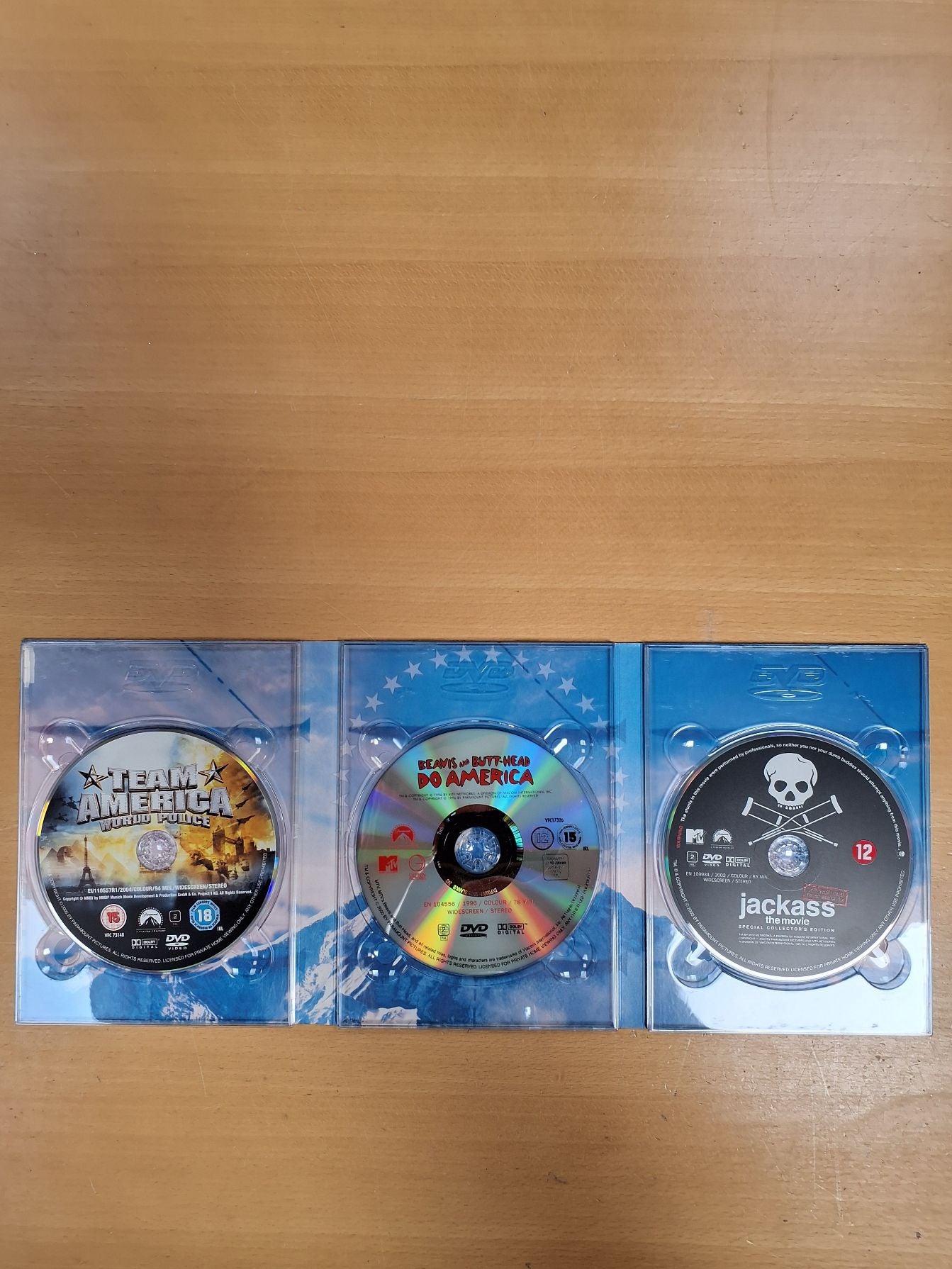 Dvd Team America Jackass Beavis & Butthead